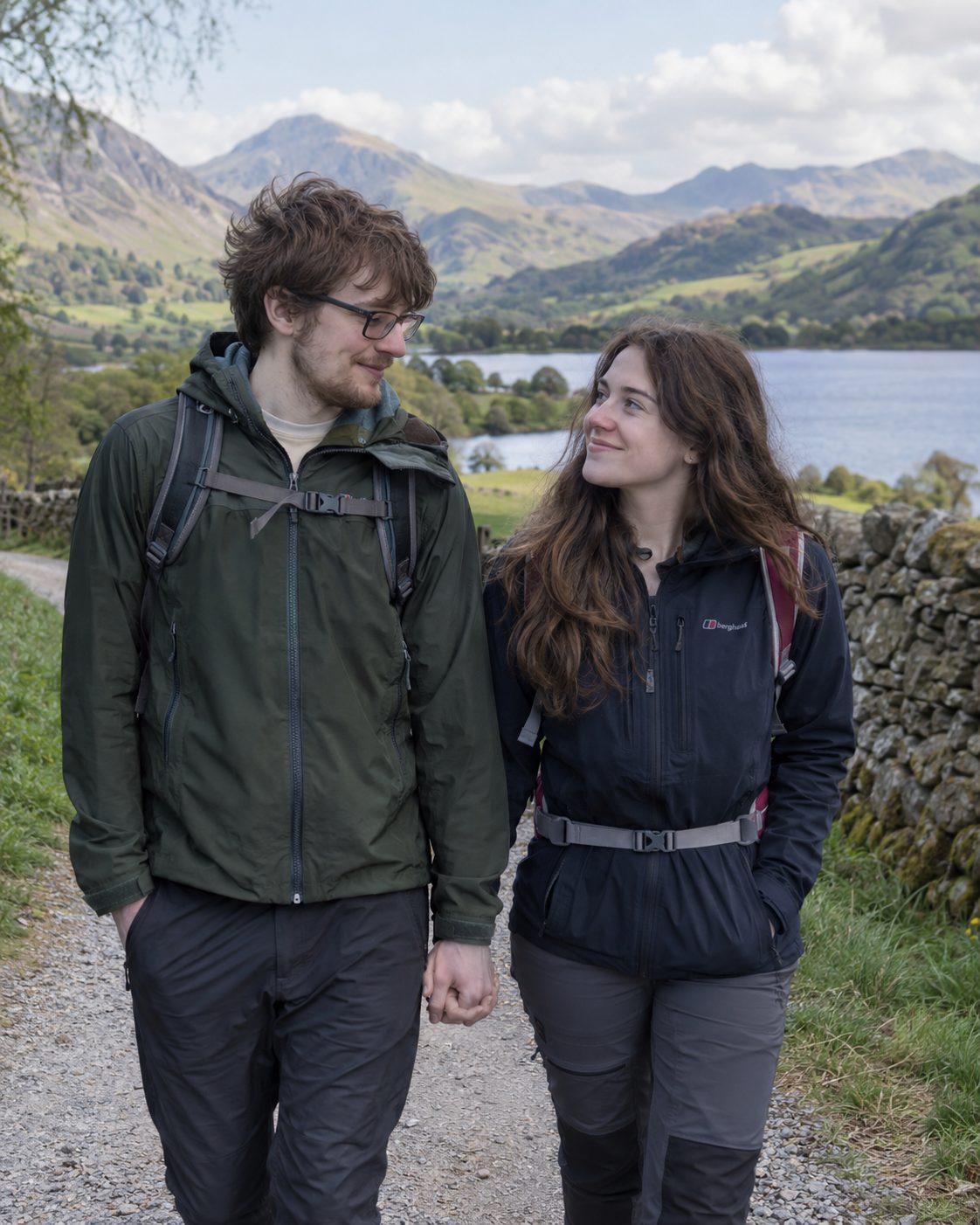 Illustrative photo showing a calm first connection over tea